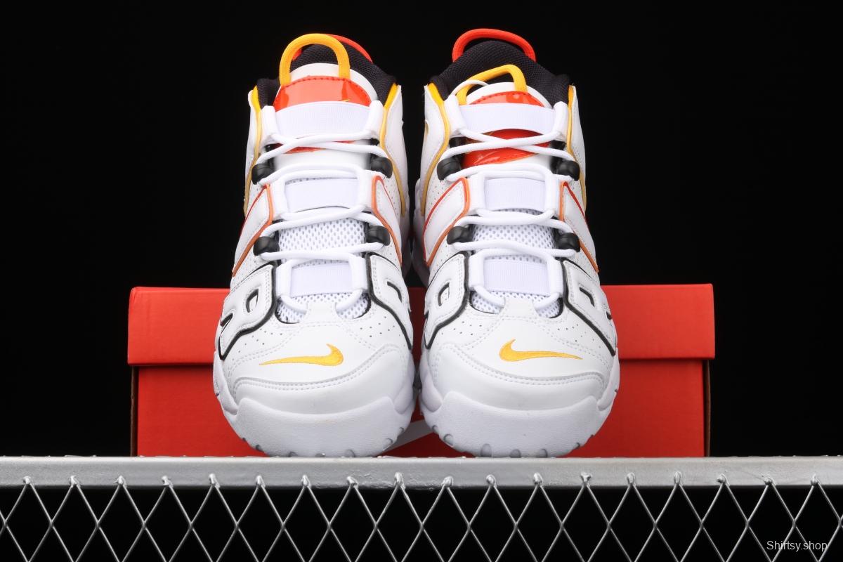 NIKE Air More Uptempo 96 QS Pippen Primary Series Classic High Street Leisure Sports Culture Basketball shoes DD9223-100