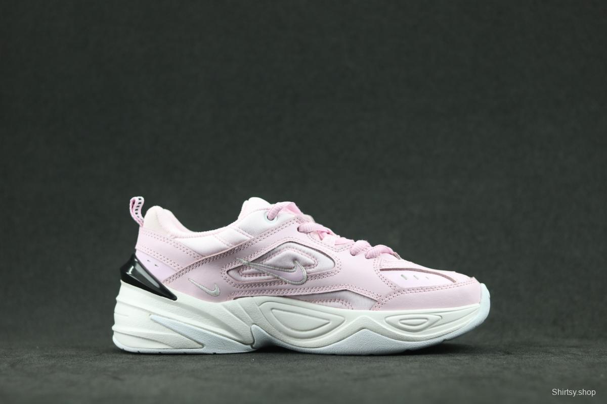 NIKE M2K Tekno pink and white color retro sports daddy shoes AO3108-600