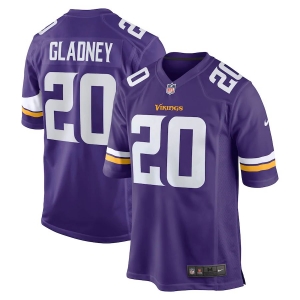 Men's Jeff Gladney Purple 2020 Draft First Round Pick Player Limited Team Jersey