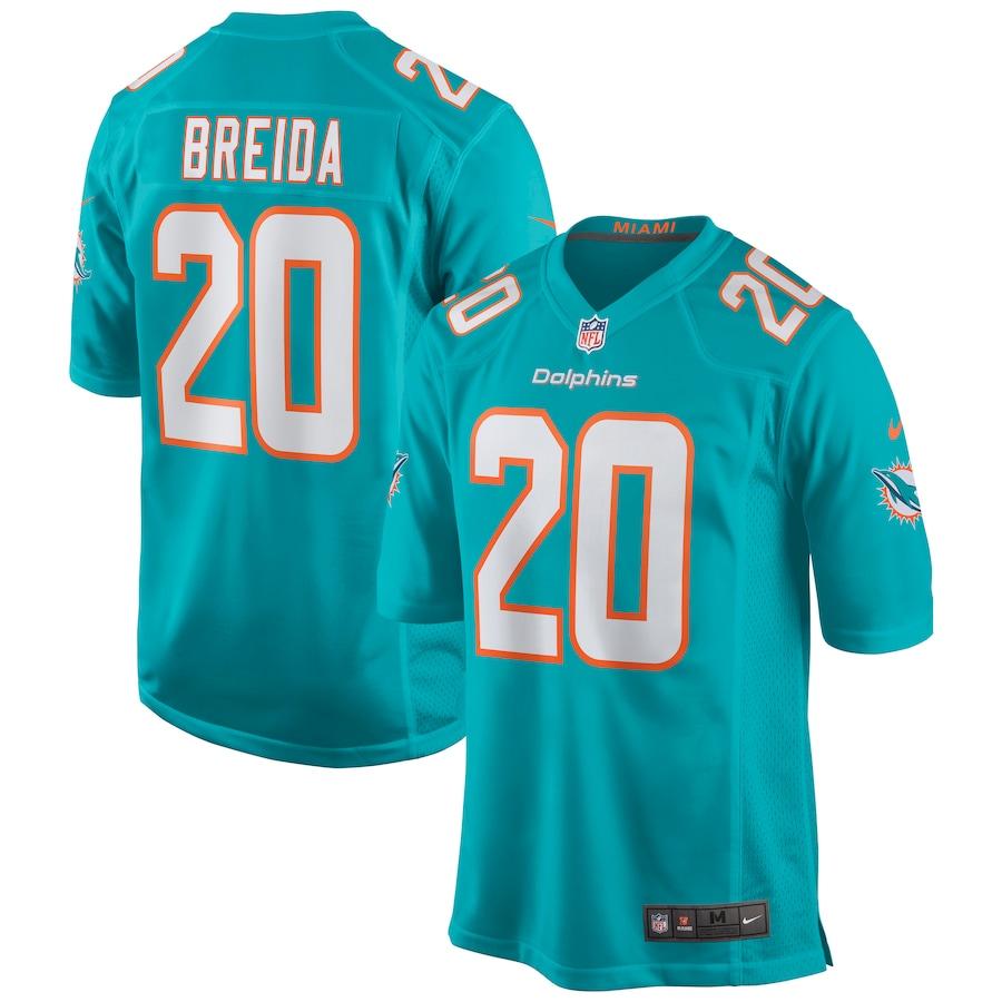 Men's Matt Breida Aqua Player Limited Team Jersey