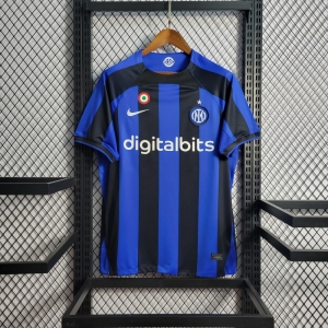 22/23 Inter Milan Home Soccer Jersey With Patch