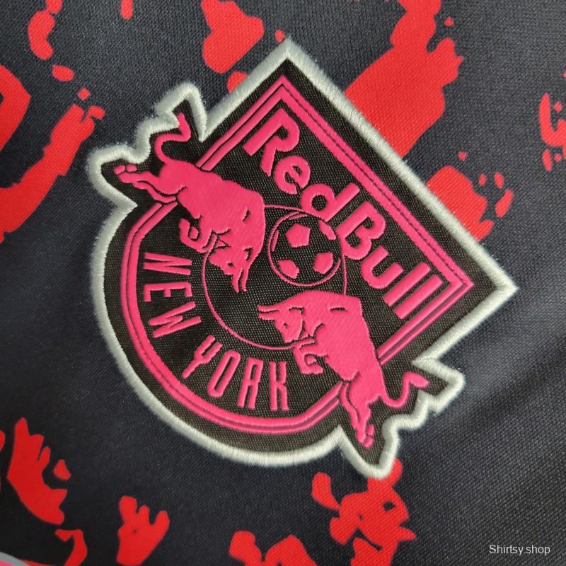 23-24 New York Red Bulls Red Black Training Jersey