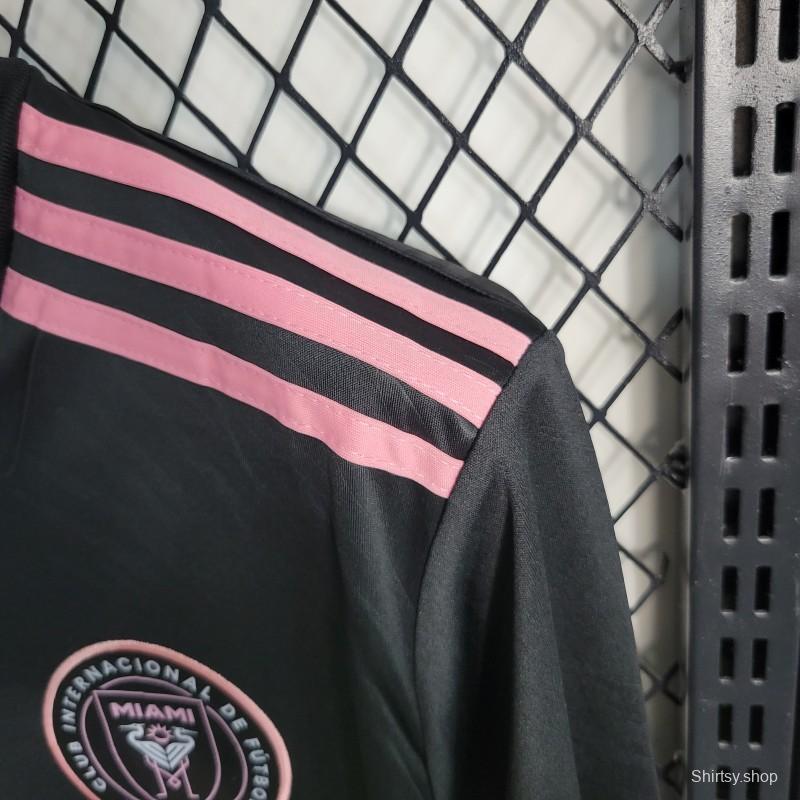 23/24 Inter Miami Away Long Sleeve Black Jersey