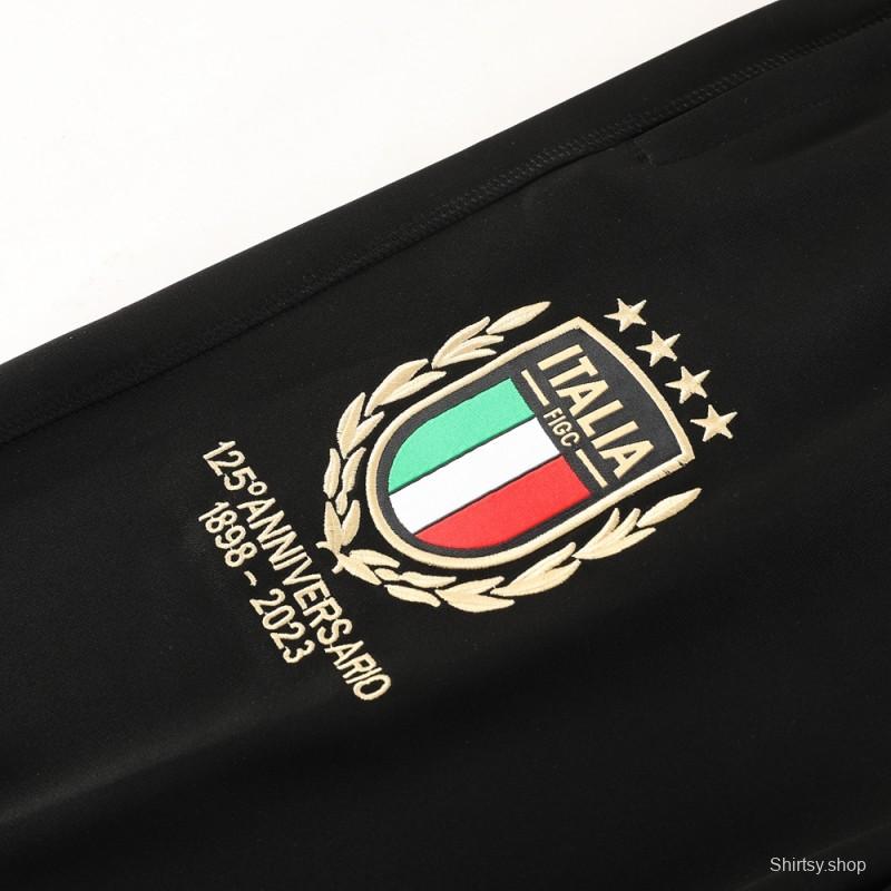 2023 Italy 125th Anniversary White Full Zipper Hooide Jacket+Pants