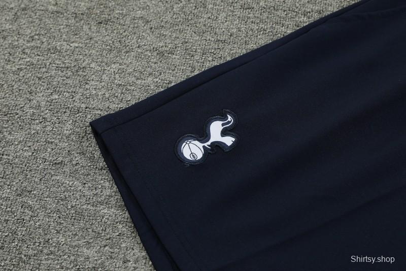 23/24 Tottenham Hotspur Purple/Navy Cotton Short Sleeve Jersey+Shorts