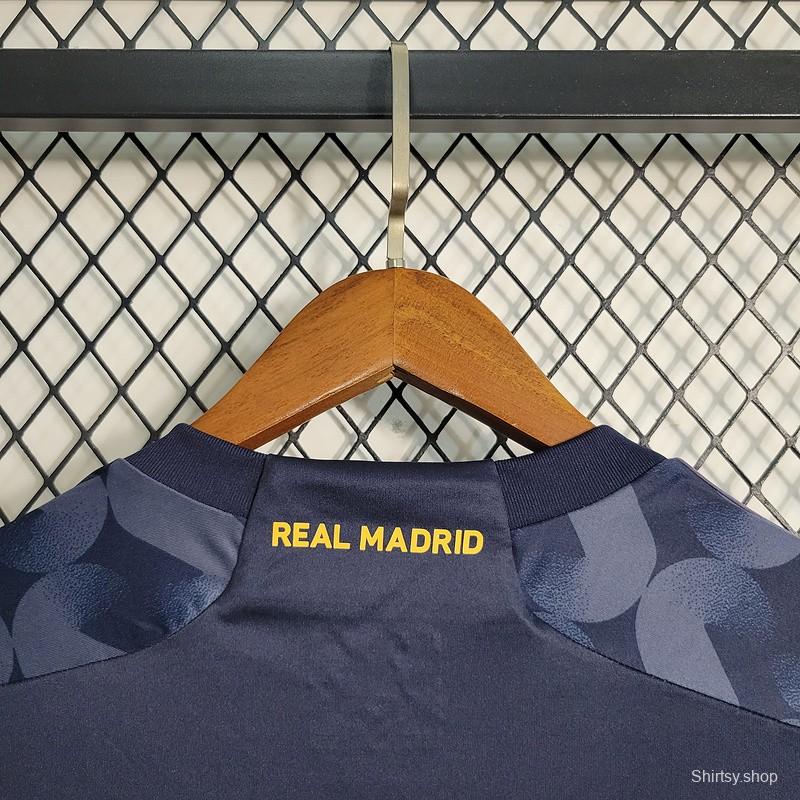 23/24 Real Madrid Away Long SLeeve Jersey