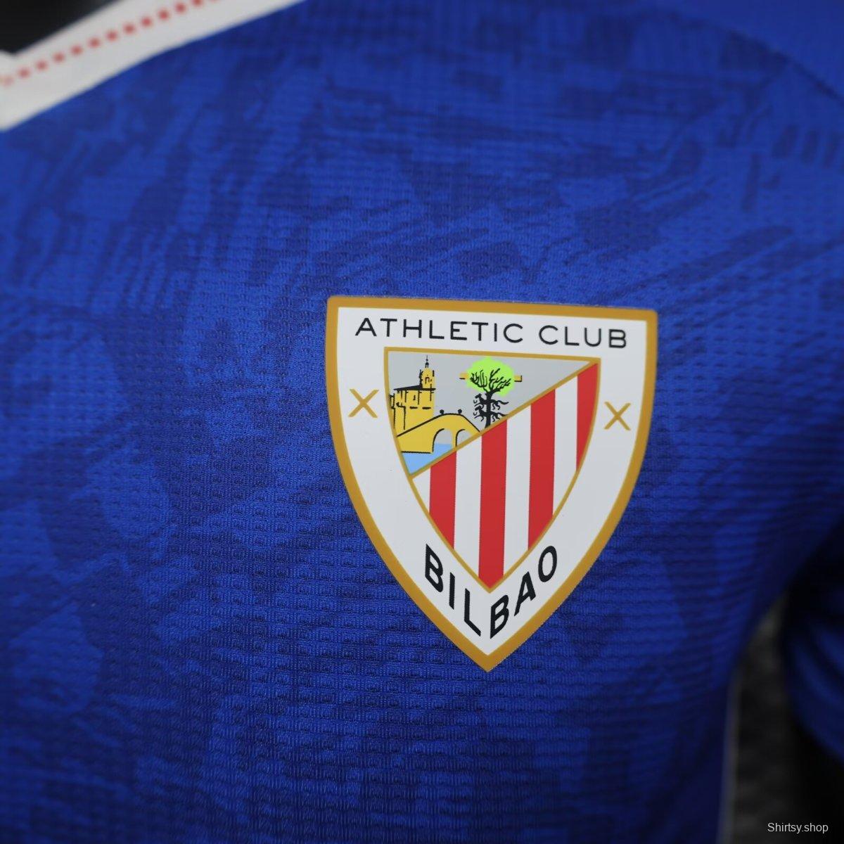 Player Version Athletic Bilbao Away Blue Jersey
